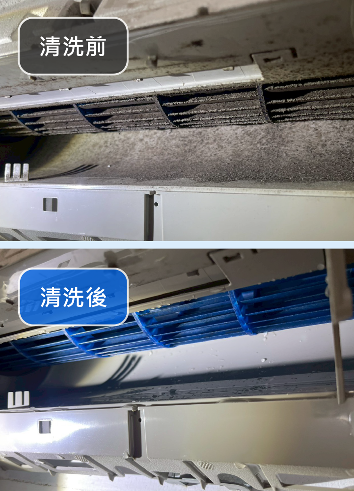 從厚厚灰塵，到潔淨如新